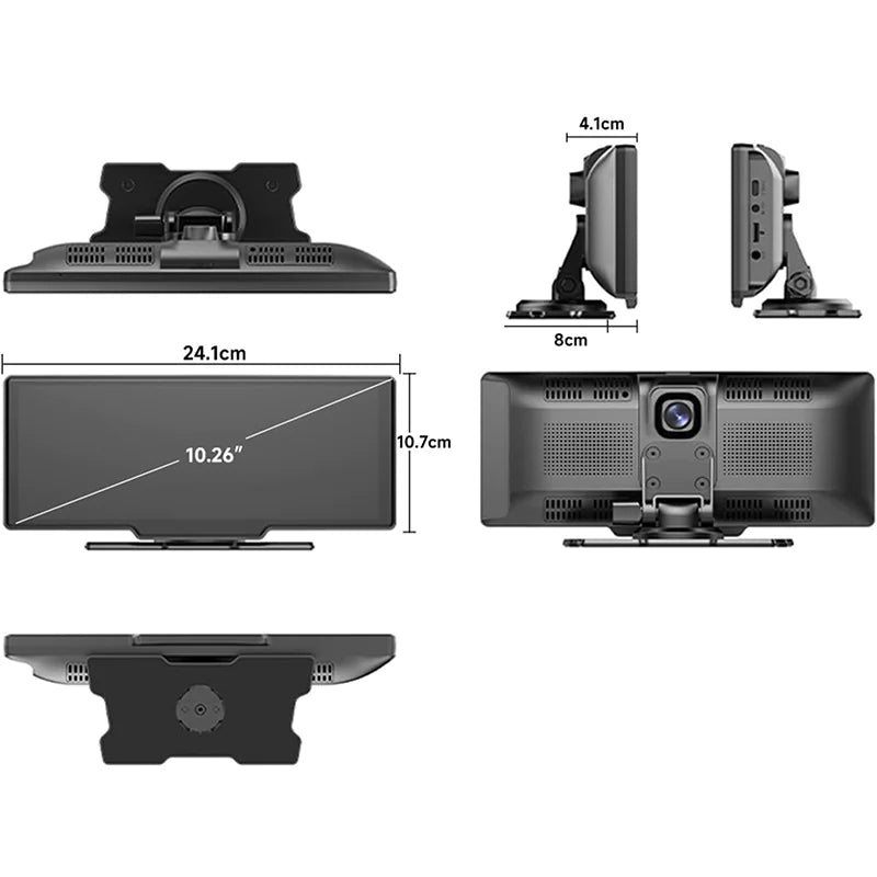 GPS Navigation Dash Cam with Update