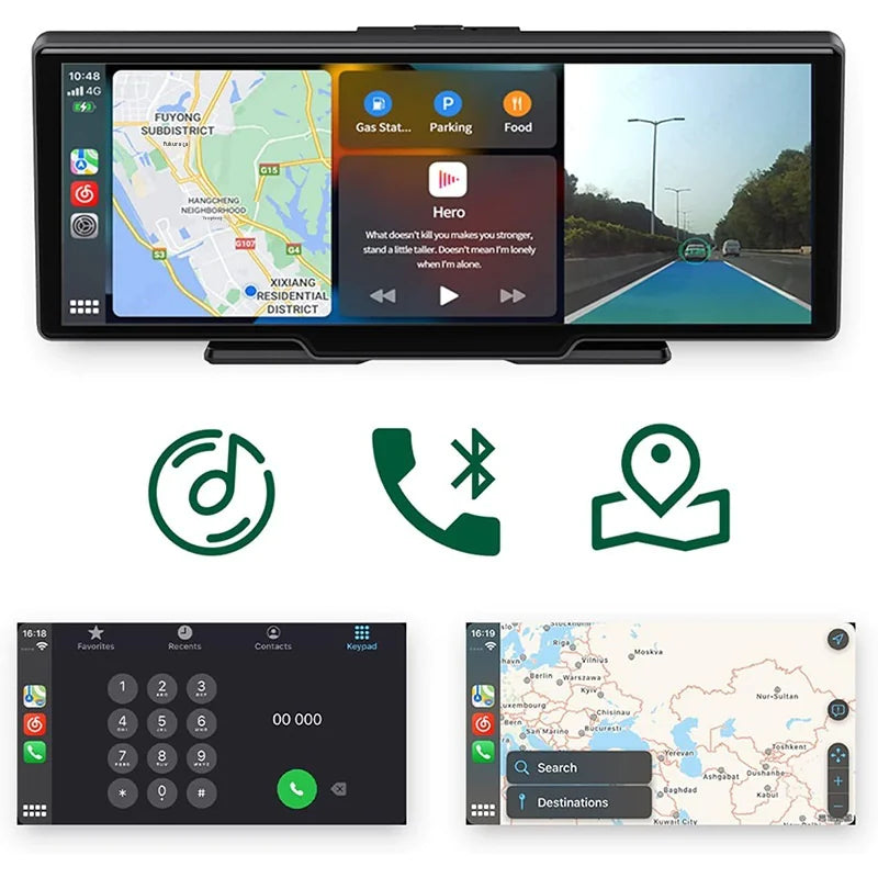 GPS Navigation Dash Cam with Update