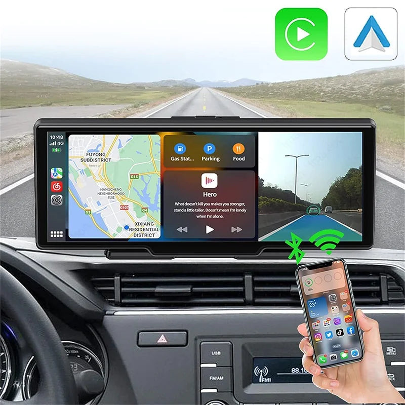 GPS Navigation Dash Cam with Update