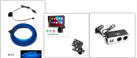 7" IPS Wireless Carplay Smart Screen Navigation System