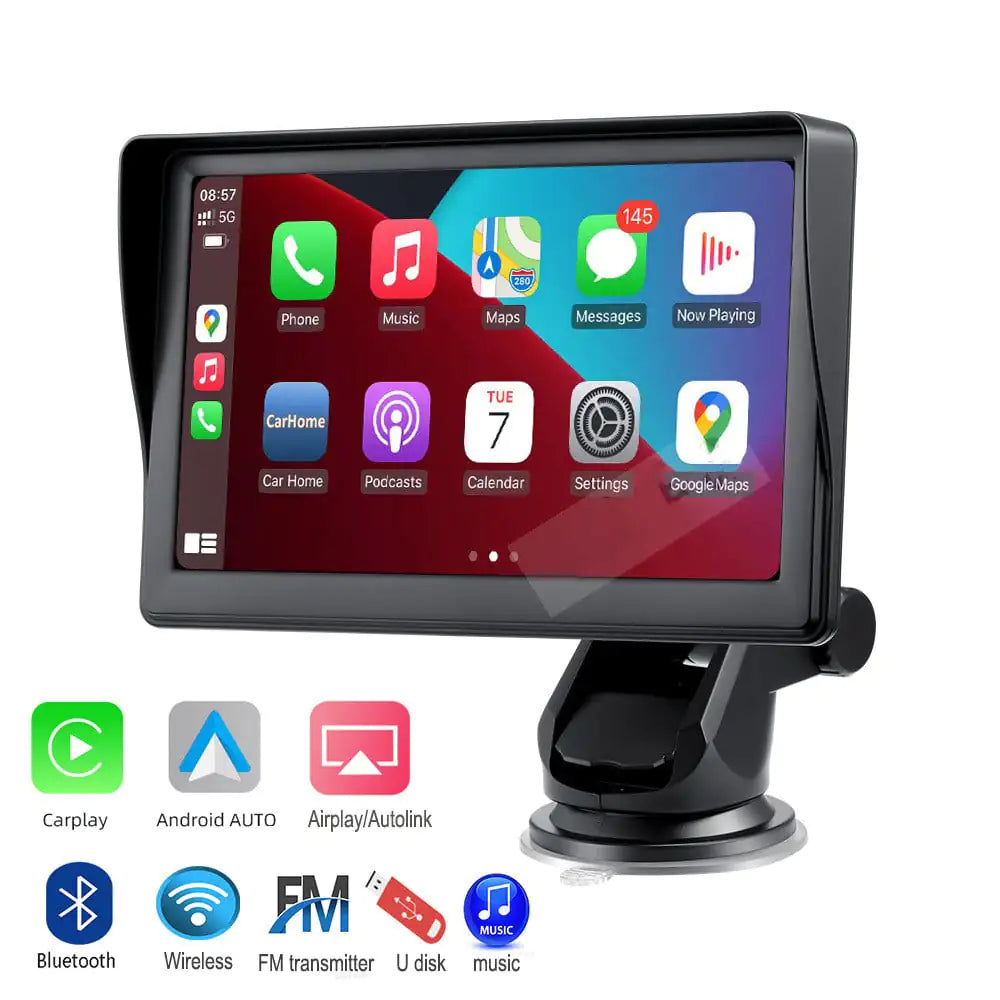 7" IPS Wireless Carplay Smart Screen Navigation System