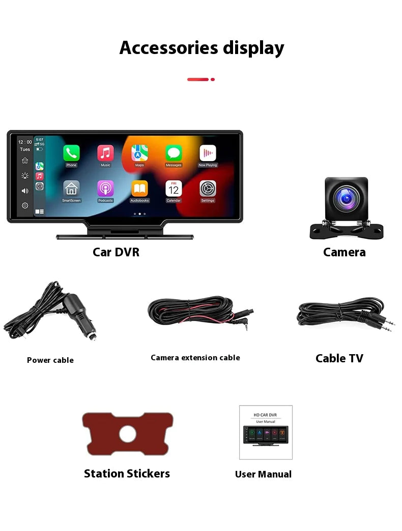 GPS Navigation Dash Cam with Update